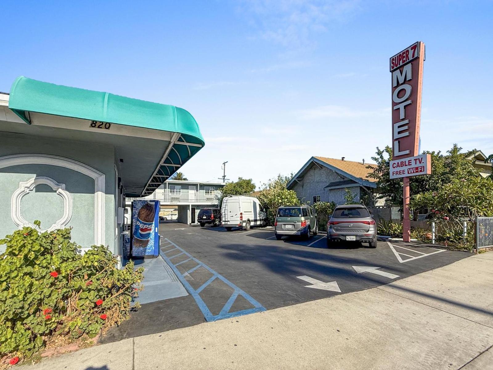 Super 7 Motel - Anaheim Packing District & Disneyland Exteriér fotografie